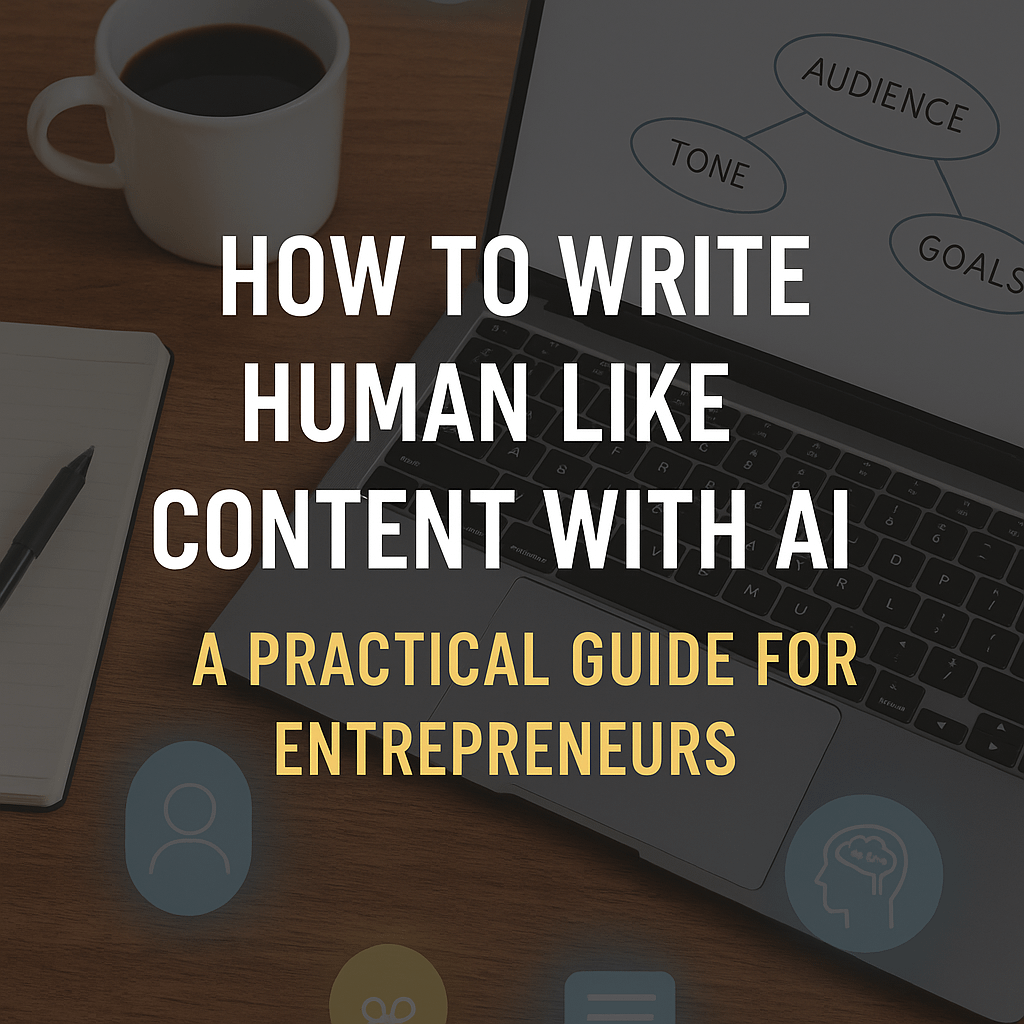 How to Write Human Like Content with AI: A Practical Guide for Entrepreneurs